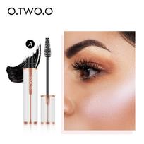 O.TWO.O Blakstienų tušas vandeniui atsparus 4D šilko pluošto riestas blakstienas storas ilginantis maitinamasis blakstienų priauginimas aukštos kokybės makiažas A brush head