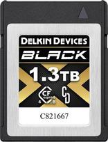 Atminties kortelė Delkin Black CFexpress 1.3 TB (DCFX4B13T) | DCFX4B13T | 814373025023