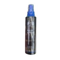 F:B Easy Stiprios Fiksacijos Plaukų Lakas 150ml – Stiprios Fiksacijos Formavimo Lėkštu Purškalu, Vandens Pagrindo Formulė, Medžio Citrusų Kvapas 150ml 2ea gray