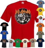 26 Def Leppard T-shirt hard rock heavy metal all colors all sizes S-5XL Unisex T-Shirt XXXL black