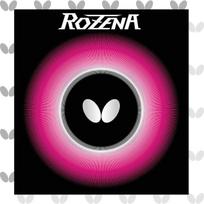 Butterfly Rozena 06020 Red Table Tennis Rubber Paddle Sheet Extra Thick for Ping Pong Pro Players juoda