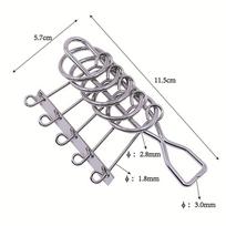3D Classic Metal Puzzle Mind Brain Teasers For Adults Kids Toys Disentanglemen Iron Link Unlock Interlock Game Luban Lock gray