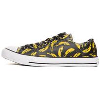 Andy Warhol x Converse Chuck Taylor All Star Ox Banana Unisex Sneakers Black White Yellow 149536C 45 black