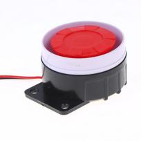 1Pcs Anti-Theft Alarm Wired 125Db Buzzer Alarm Horn 5-30V High Decibel Police Siren Air Raid Siren With Audio Jack