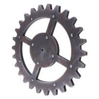 29cm Vintažinis medinis Steampunk pavara Namų baro amatas Sienos dekoracija #A C gray