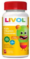 LIVOL Multi Bears – kramtomieji vitaminai lokiukai, 60 vnt.