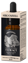 SHROOMWELL Juodojo beržo grybų ekstraktas, 30 ml
