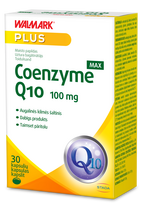 WALMARK Kofermentas Q10 Forte 100 mg – 30 kapsulių pakuotė