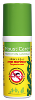 MOUSTICARE Protection Naturelle veiksmingas insekticidas nuo uodų ir erkių 50 ml