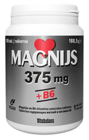 VITABALANS vitaminas B6 + magnis 375 mg tabletės (180 vnt.)