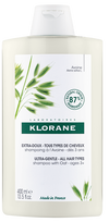 KLORANE šampūnas su avižomis, 400 ml