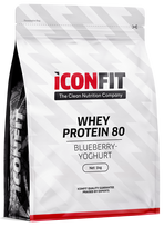 ICONFIT Mėlynių jogurto skonio išrūgų baltymai 80, 1000 g milteliai