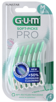 GUM Soft-Picks Pro vidutinio dydžio tarpdančių šepetėliai – 30 vnt. pakuotėje