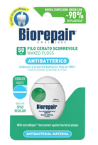 BIOREPAIR Vaškuotas dantų siūlas 50 m, 1 vnt.