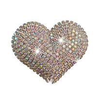 Air Freshener Rhinestone Car-styling Car Perfume Air Conditioners Aromatherapy- 1 gray
