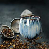 Chinese Handmade Cup 110 ml,Ceramic Tea Mugs Without Handles,Best Gift C gray