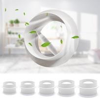 Plastic Pipe Check Valve Durable 80/100/110/150/200mm Round Pipe Draft Blocker Exhaust Fan Hose Proof Valve Kitchen 80mm