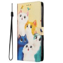 Case for ZTE nubia RedMagic 11 Pro+ Plus Blade A75 A76 A56 A35 A55 A73 Pro V80 V70 Vita Design Painted Case Leather Phone Cover Blade A73 4G gray