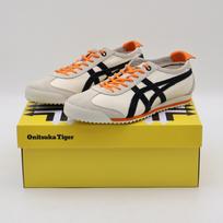 1183C015-105 Onitsuka Tiger Mexico 66 SD Cream Black (Men's) 8 yellow
