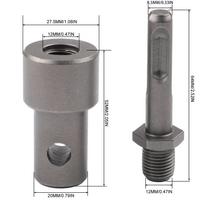 Earth Auger Adapter Tool 4 Interface Type Round Hexagonal Handle Drill Bit Adapter For Electric Drill Wrench Hammer Machine
