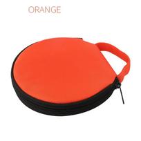 Portable Cd Dvd Storage Case 20 Capacity Dual Use Oxford Cloth Round Holder With Zipper For Home Car