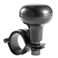 Steering Wheel Booster Ball Knob Universal Wheel Car Booster Iron Clip Steering Power Handle Auto Parts Suitable for Cars tamsiai pilka spalva
