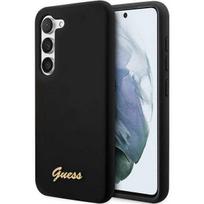 Guess silikoninis dėklas Galaxy S23 – juodas
