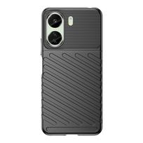 Thunder Case šarvuotas dėklas Xiaomi Redmi 13c – juodas