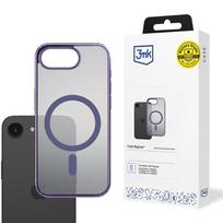 3mk Frosty MagCase dėklas, skirtas Apple iPhone 16e, violetinis