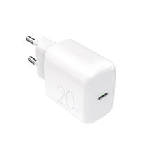 Puro PROLITE 20W USB-C sieninis įkroviklis - baltas