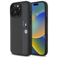 BMW perforuotas dėklas iPhone 16 Pro Max – pilkas