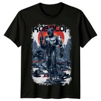 RoboCop (1987) Movie Poster Inspired T-Shirt Retro Tee Unisex S įvairiaspalvis