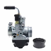 ZSDTRP Motorcycle Carburetor Carb Dellorto PHBG 17.5 19.5 21mm AS 4 Stroke 50cc-100cc Engine For Scooter Moped GY6 JOG Racing gray