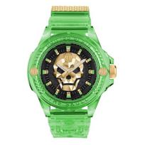 Montre Hommes Philipp Plein - PWWAA0924 - Vert Plastique - 44mm - 5 bar beige