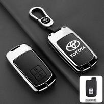 Odinis automobilio rakto dėklas Apsauginis apvalkalas Toyota Auris Camry RAV4 Avalon Yaris Verso 2012 2013 2014 2015 2016 2017 2018 UN0 5d black