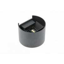 Gtv LED sieninis šviestuvas MISSOURI-O LD-MISS7WOS-NB, 7 W, 540 lm, 4000 K, IP54, apvalus, pilkas