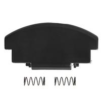 Console Armrest Cover Latch Clip Plastic 3B0868445b41 black