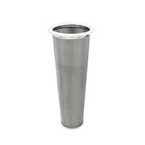 Stainless Steel Coffee Filter for Cold Brew Coffee Maker Wide Mouth Jar Fruit Drink Infuser Homes Brewing Supplies L gray