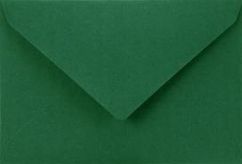 Dekoratyviniai vokai Sirio Color, C7, 8,1x11,4 , žali, 115 g, 25 vnt.