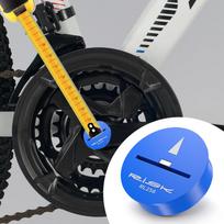 MTB Road Bike Saddle Measure Tool Saddle Positioning Tools Bike Seat Height Measuring Tool for Mountain Road Bicycle rl257 white