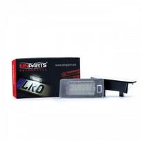 LED numerio apšvietimas 6000K Audi Q5 A4 A5 TT Skoda Fabia Yeti VW Passat