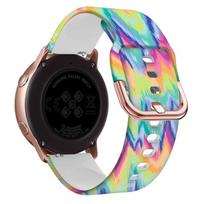 20mm Silicone Watchband For Huawei Watch GT3 GT 3 Pro 43mm Strap Huawei GT2 GT 2 42mm Smartwatch Printing Bracelet Sport Correa For Huawei GT 2 42mm black