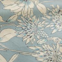 1PC NAPEARL Floral Print Blackout Curtains, Light Blue Daisy Flower Pattern Printed Curtains for Bedroom Living Room Home Decor W100 x L200cm mėlyna