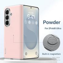 For Samsung Galaxy Z Fold 8 Ultra Fold 7 Case Simple Invisible Magnetic Skin-friendly Anti-fingerprint Liquid Shockproof Funda Galaxy Z Fold 8  violetinė