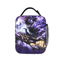 Anime Solo Levelings Thermal Insulated Lunch Bag for Travel  Reusable Bento Box Thermal Cooler Lunch Box One Size blue