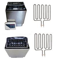 2pcs Sauna Heater Spas Tub Heating Elements 2670W 2670W sidabras