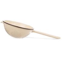 Orion koštuvas, 22 cm, Koštuvas su dubeniu emaliuotas rudas BROWN 22 cm