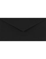 Dekoratyviniai vokai Sirio Color, DL 11x22 Nero juoda, 115 g, 500 vnt.