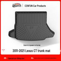 Odorless TPE Floor Mats & Trunk Mat for Lexus CT - Eco-Friendly, Wear-Resistant Galaxy Carpet. gray