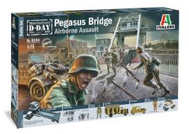 D-Day Pegasus Bridge Airborne Assault ITALERI 1:72 6194